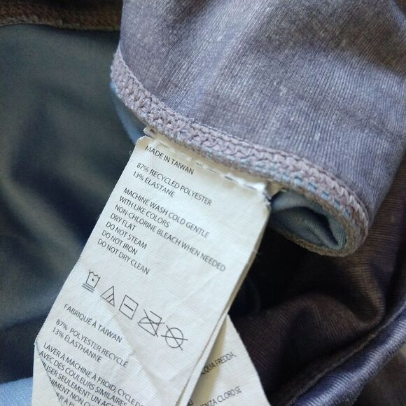 prAna Pillar Printed Capri Leggings Size S Moonlight Terrazzo Mid-Rise Active - Picture 6 of 7